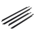 4Runner 4-Door Glass Weatherstrip Outer Molding Belt Set 1996-2001 Toyota 4-Piece