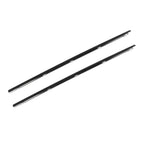 1992-1995 Honda Civic EG4 EG6 Left Right Side Door Window Belt Molding Trim 3D 2-Piece Set