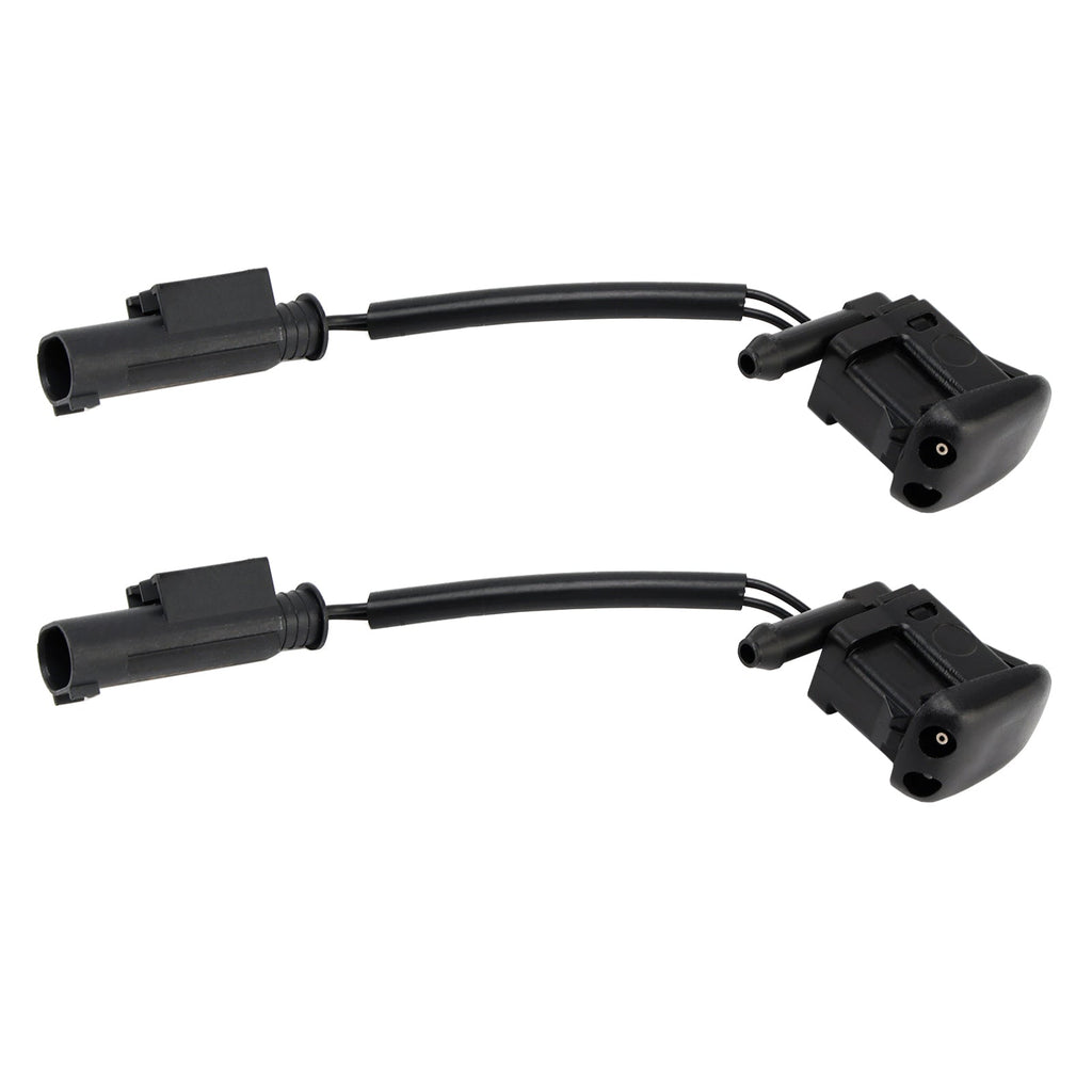 Windshield Washer Spray Jet Nozzles for 1996-2003 BMW 5 Series E39 525i 528i 530i 540i M5 2pc