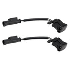 BMW E39 525i 528i 530i 540i M5 1996-2003 Windshield Washer Spray Nozzles Jet Set 61668361039