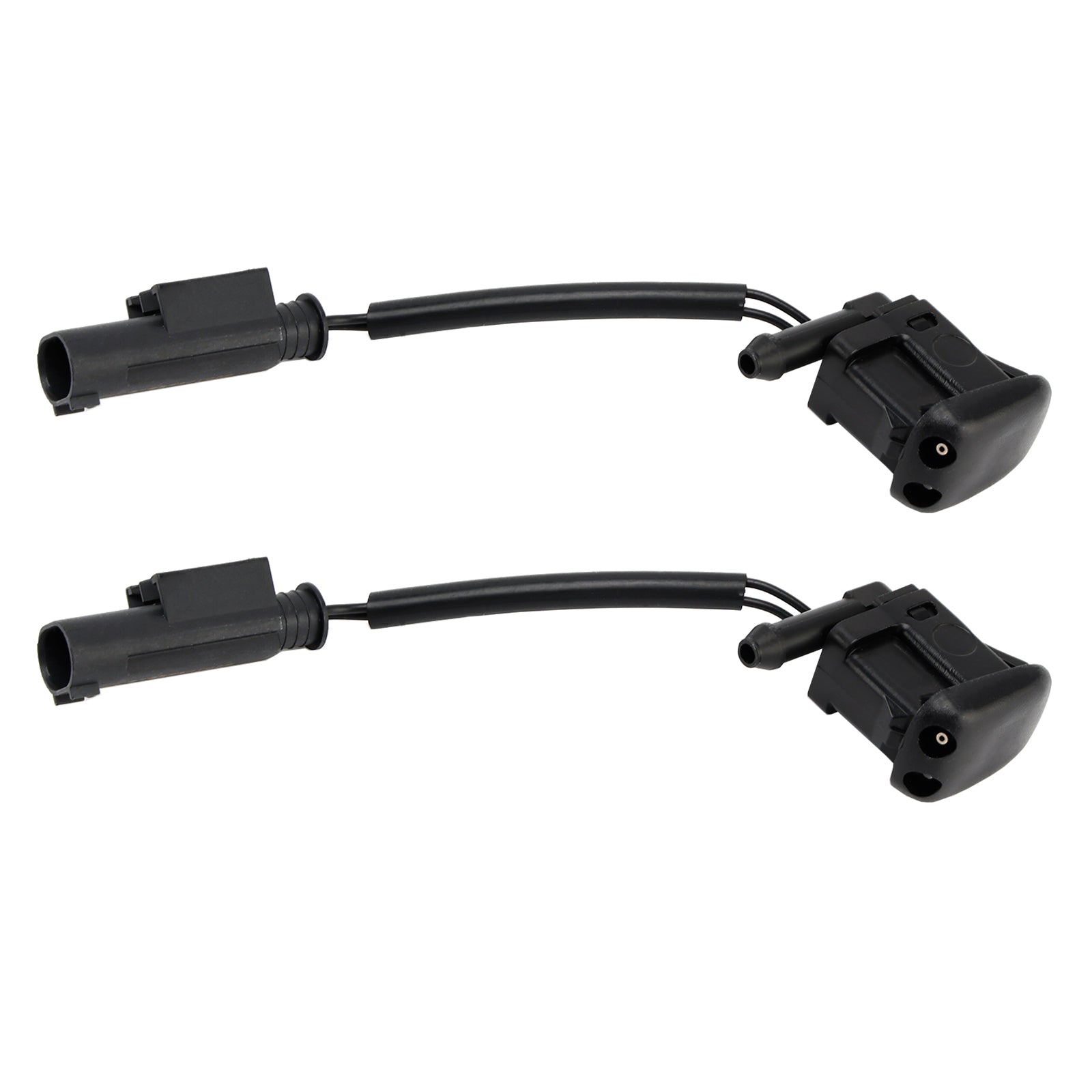 BMW E39 525i 528i 530i 540i M5 1996-2003 Windshield Washer Spray Nozzles Jet Set 61668361039