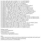 2001-2017 Mazda 8 MPV 4-Speed FWD/4WD L4 2.3L FN4A-EL 4F27E Transmission Rebuild Kit with Pistons 99-UP