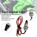 12V Universal LED Indicator Light for Motorcycle Turn Signals 8mm Yamaha