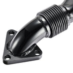 Passenger Side Exhaust Up-Pipe with Gaskets for 2001-2016 6.6L Duramax LB7 LLY LBZ LMM LML