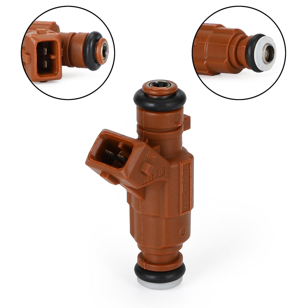 0280156016 Fuel Injector Single Unit for Mercedes S500 G500 SL500 E500 CLK500 5.0L 4.3L Engine