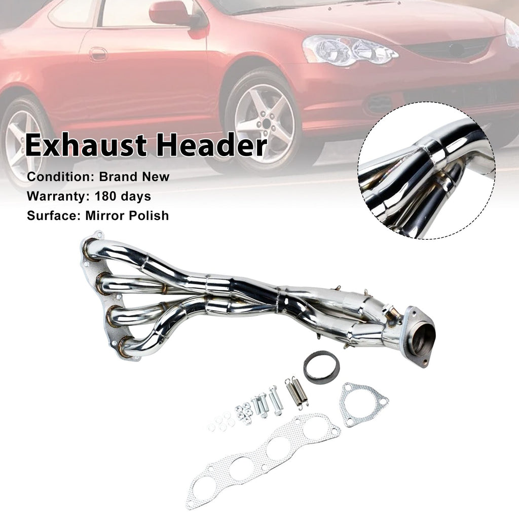 Exhaust Manifold Header for 2002-2005 Honda Civic Si/SiR 2.0L DOHC Engine