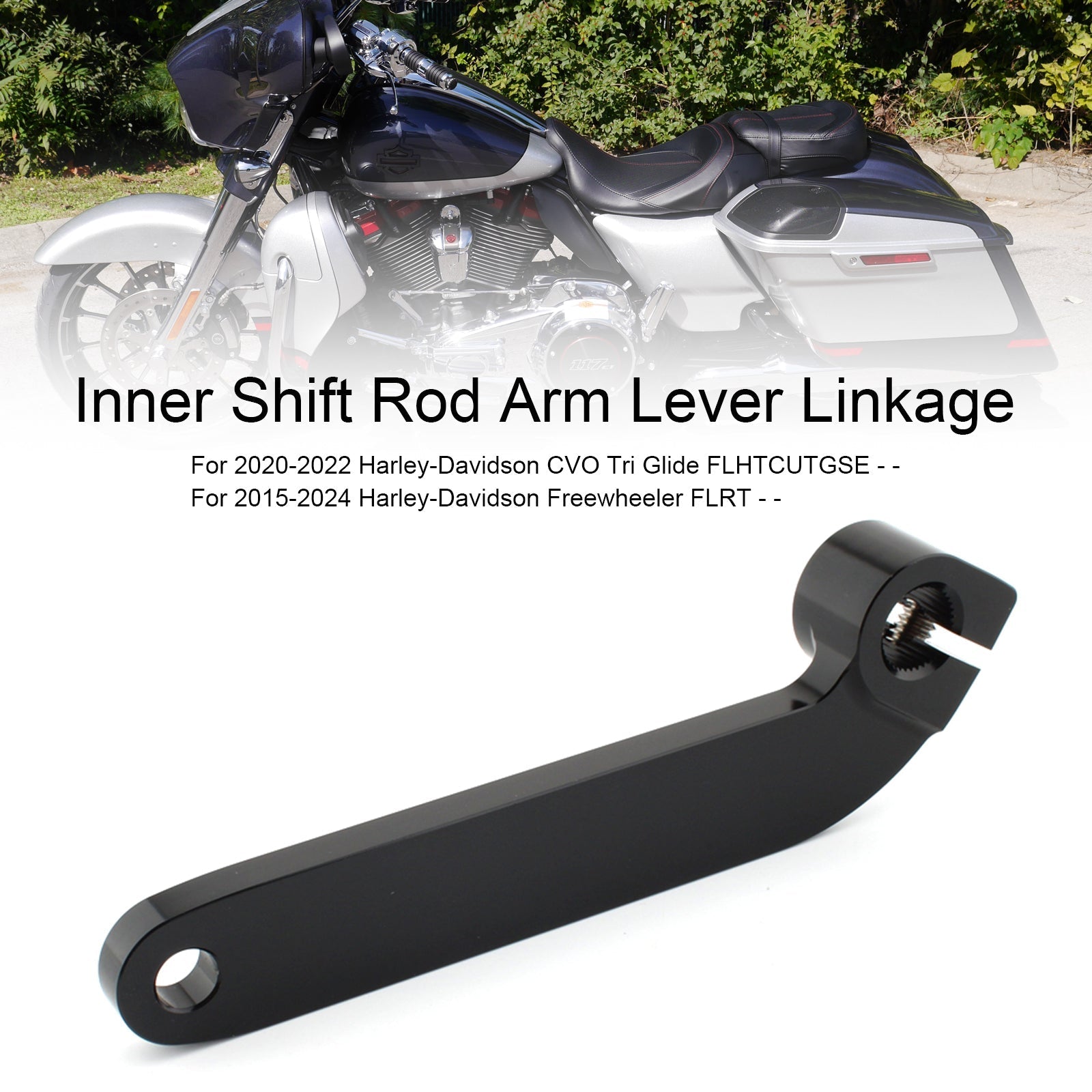 1602-0868 Shift Lever Linkage Inner Arm Rod for Road King FLH FLT FLRT Models 84-19