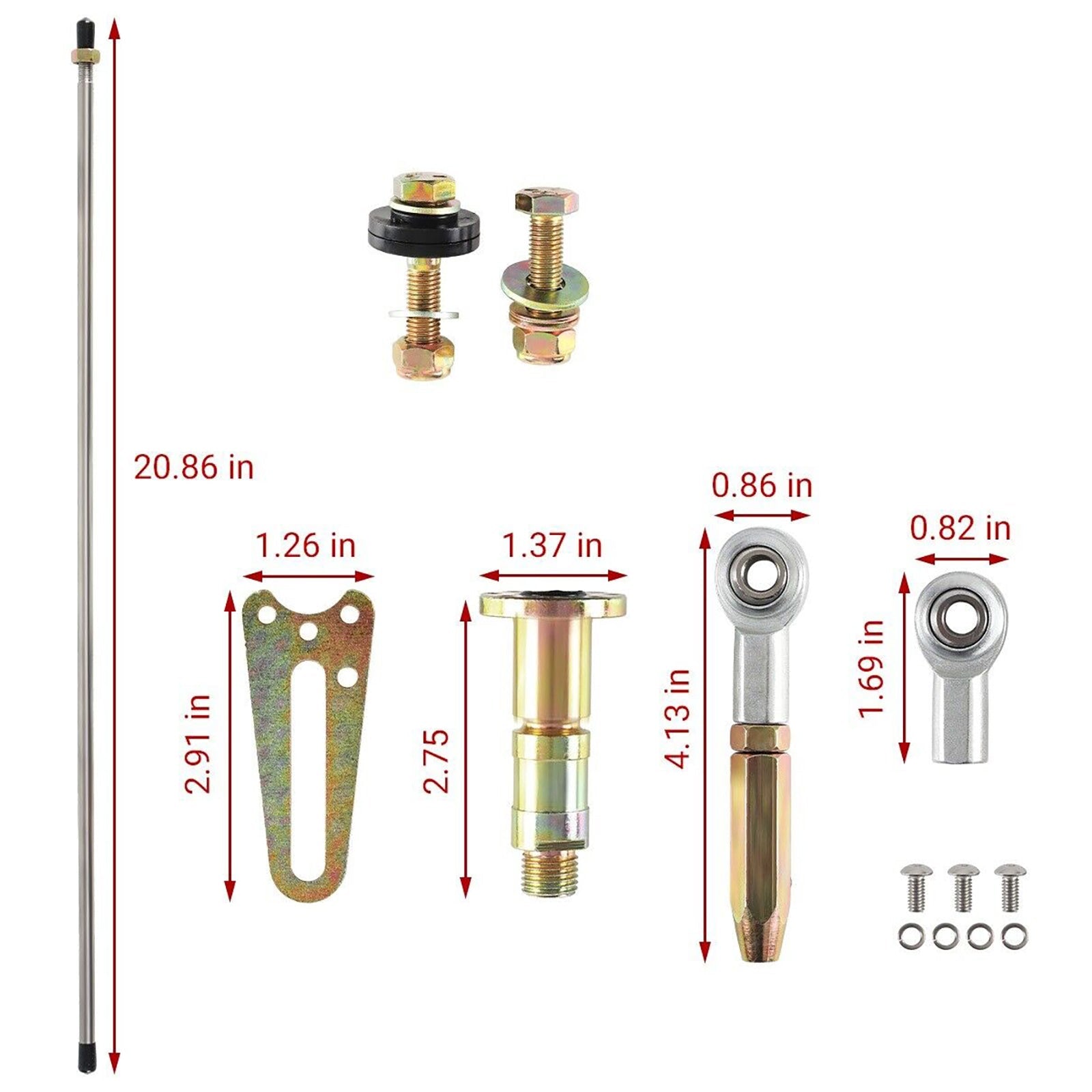 1980-1986 Ford LTD Mercury Marquis
  21" Adjustable Column Shift Linkage Kit ACA-1807