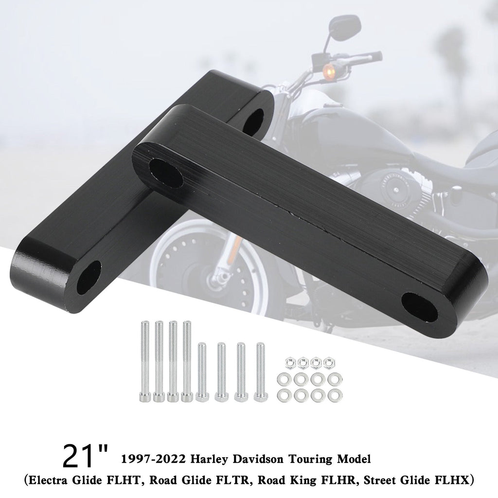 19" 21" 23" Front Fender Spacers for 1997-2022 Touring Electra Street Glide Road