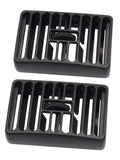 Jeep Wrangler TJ 1997-2006 Side Dash Air Vent Louver Pair Driver Passenger Outlet Assembly