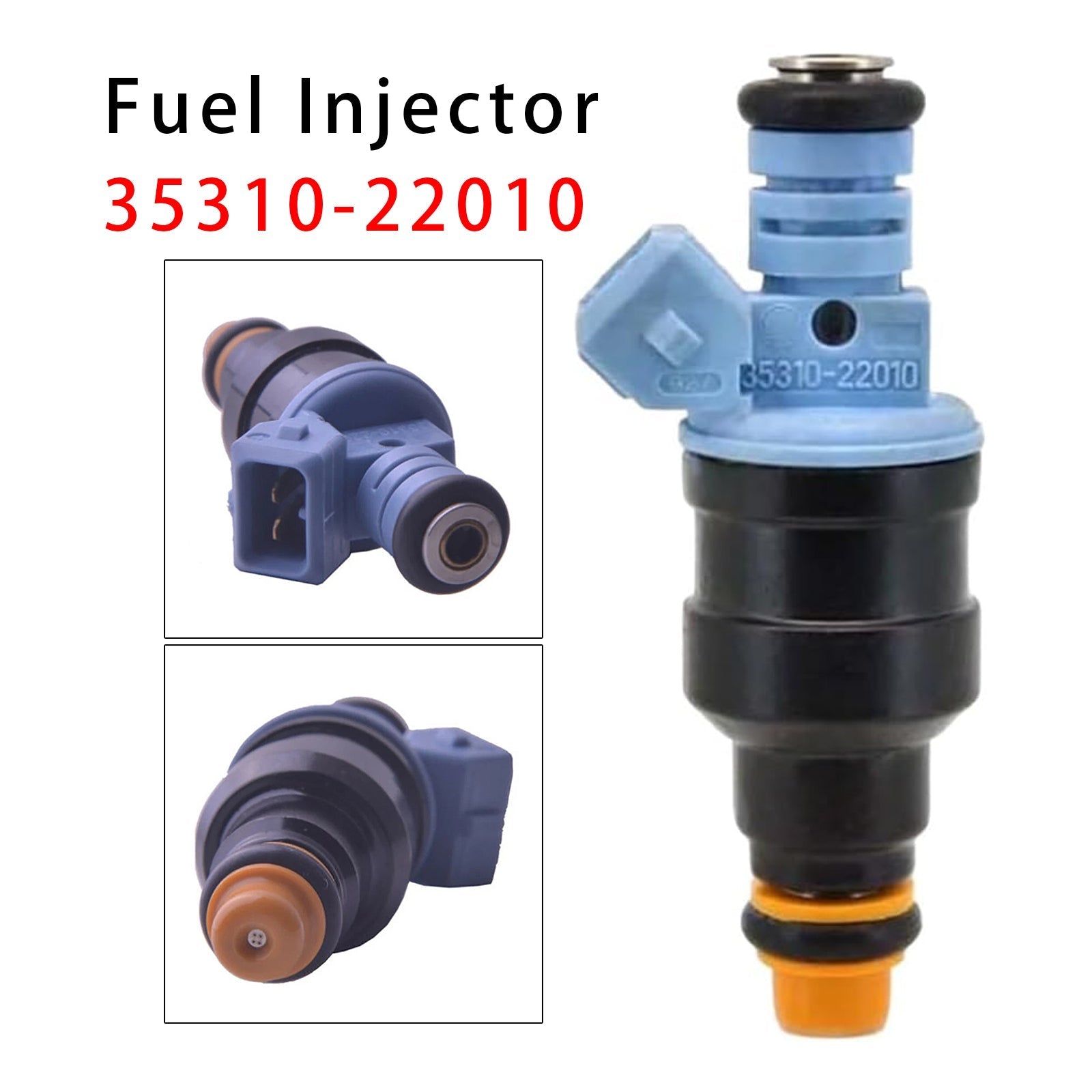 Hyundai Excel X3 G4EK 1.5L 4-Cylinder Fuel Injector 35310-22010 1994-1999