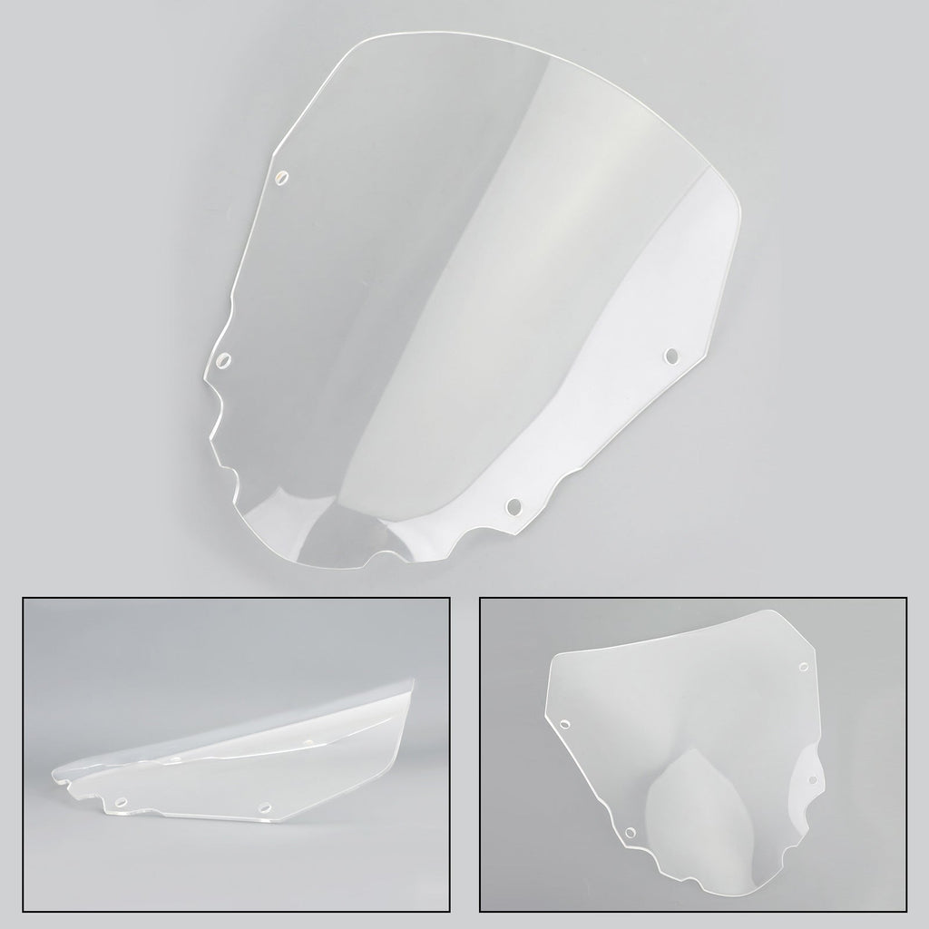 Generic Motorcycle 4mm Short Windshield for 2008-2014 Kawasaki KLR650