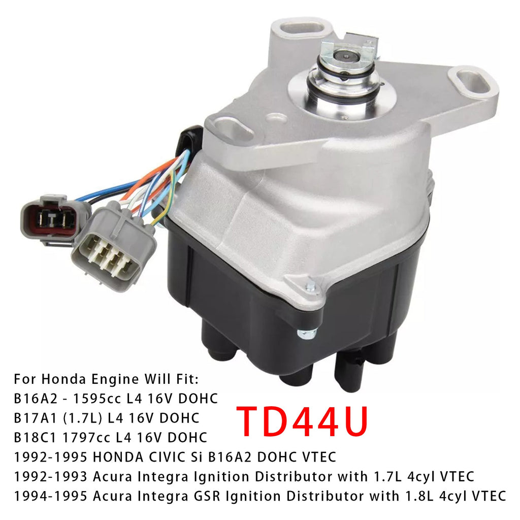 1992-1993 Acura Integra OBD1 B16A V-TEC TD44U Ignition Distributor B16A2