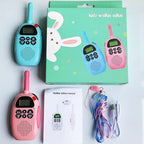 Handheld 22 Channel Kids Walkie Talkies 2 Way Radio 3 KM Range 2 Pack Original