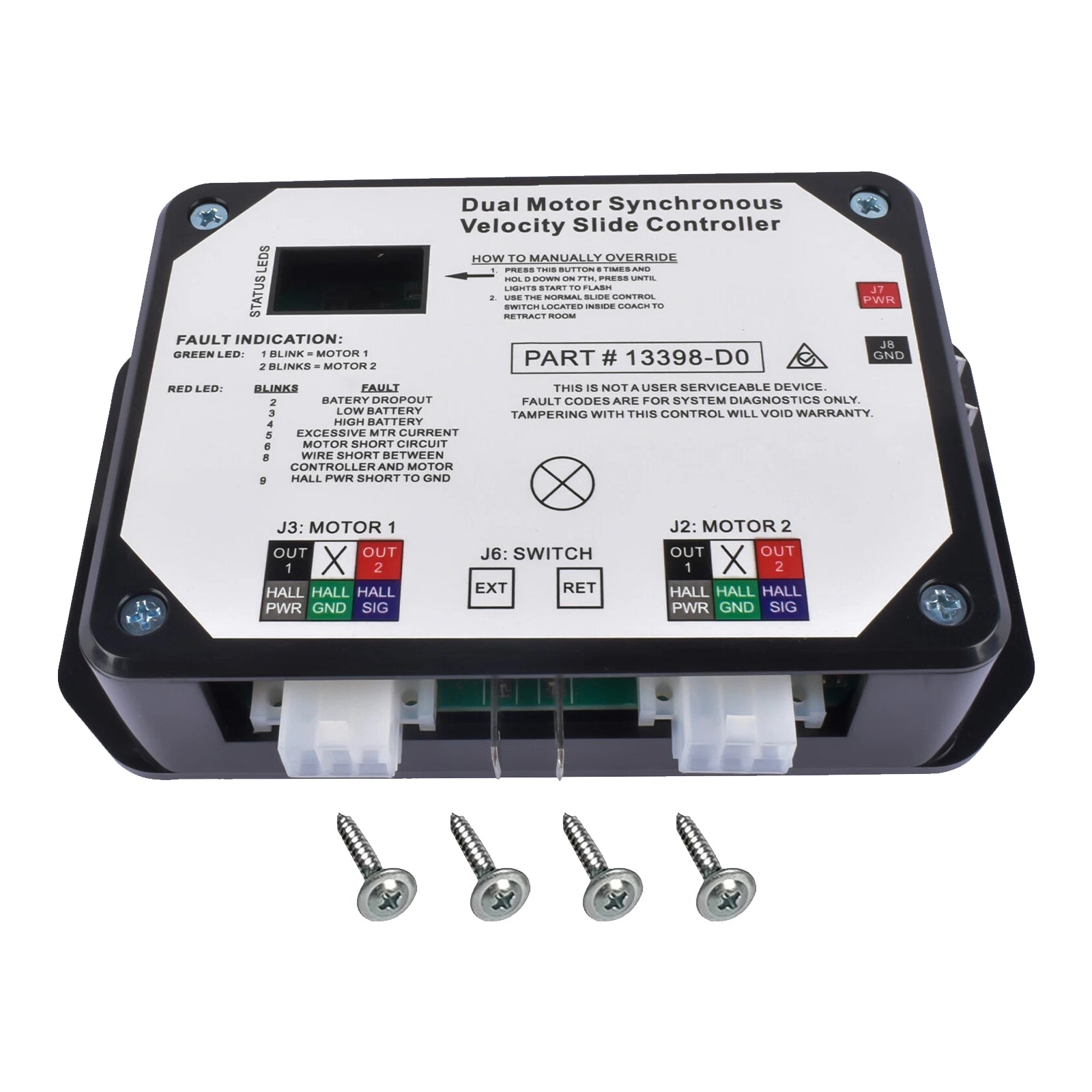 13398-D0 Lippert V-Sync II Synchronous Dual Motor Slide Velocity Controller