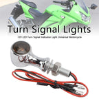 12V Universal Motorcycle LED Turn Signal Light 8mm for Suzuki