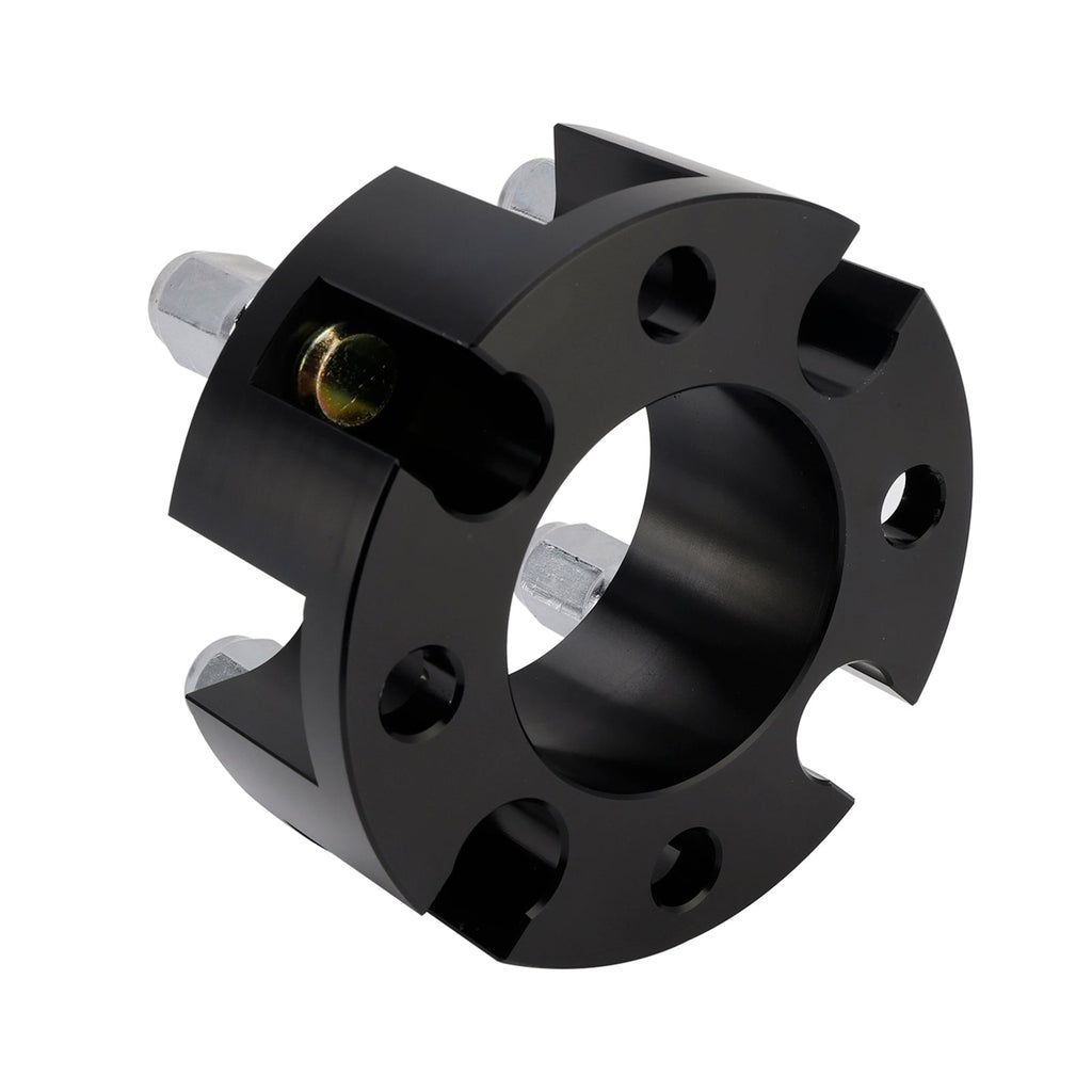 2 Inch Wheel Spacers for Golf Carts with Lug Nuts - Yamaha Club Car EzGo Black