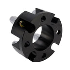 2 Inch Wheel Spacers for Golf Carts with Lug Nuts - Yamaha Club Car EzGo Black