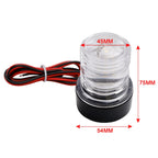 Boat Anchor Navigation LED Signal Lamp 2.7W Round IP66 Waterproof Yacht Light