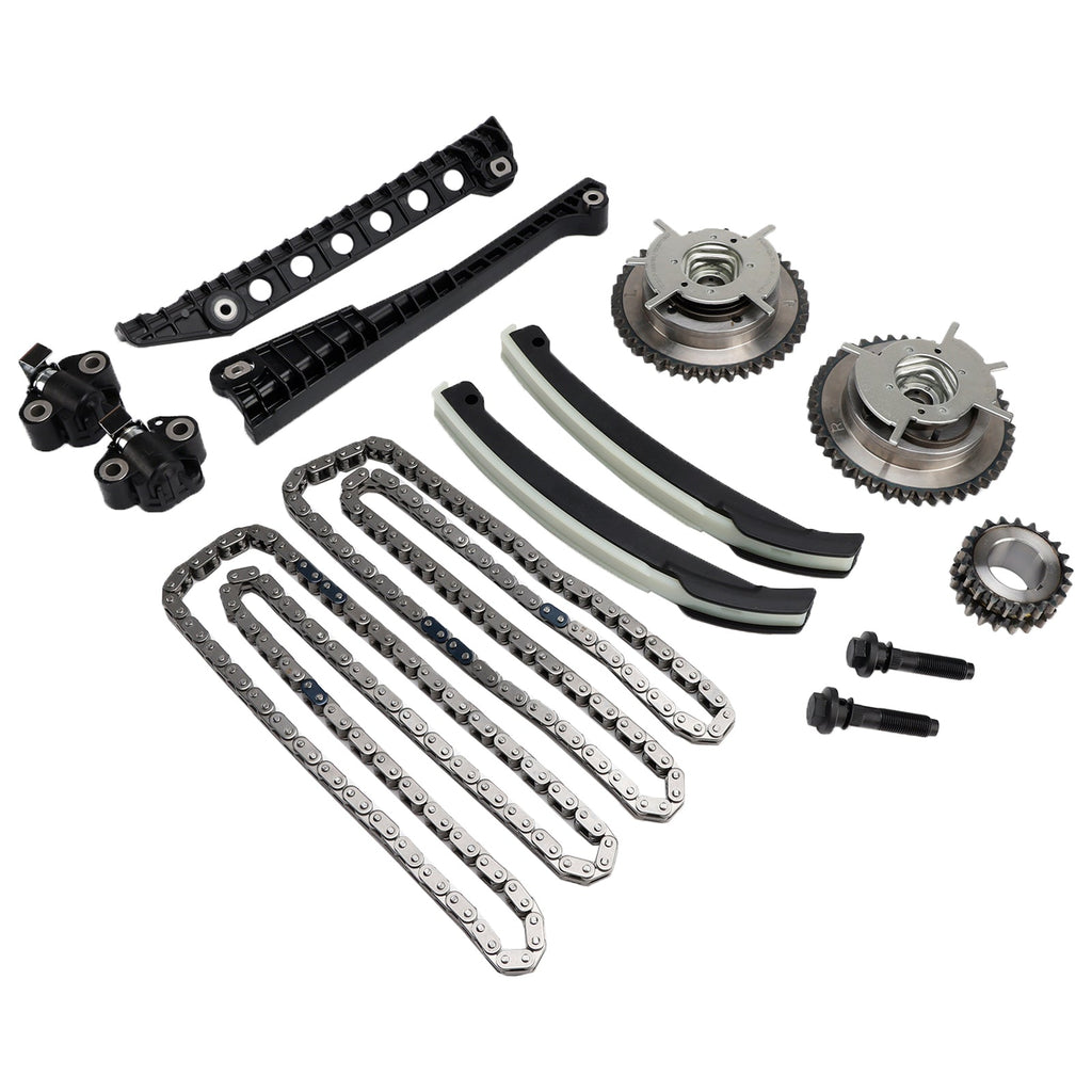 13-Component Timing Chain Assembly Kit Compatible with Ford F-250-F-550 5.4 Liter V8 2000-2010