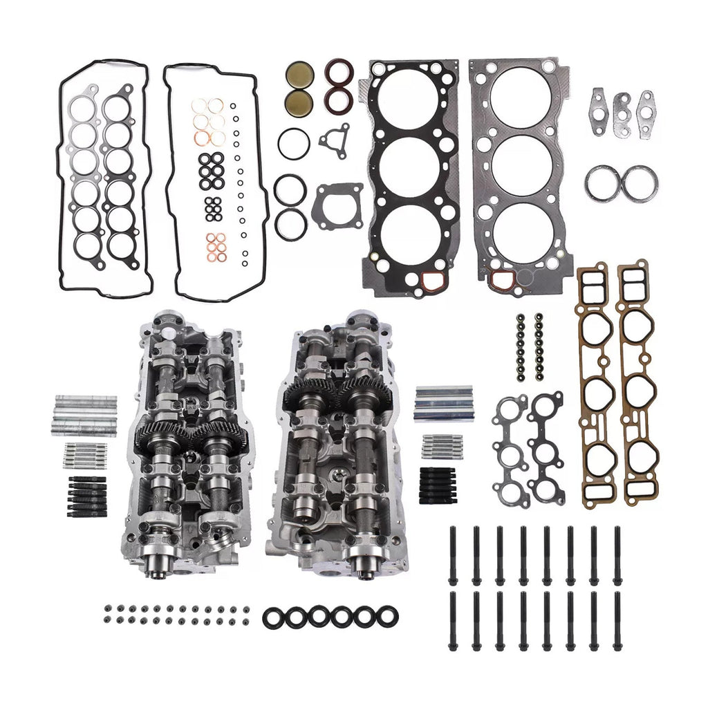 2000-2004 Toyota Tundra 3.4L Complete Cylinder Head Set Including Gaskets and Hardware 11101-69136