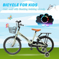 18 Inch Children's BMX Bicycle with Stabilizer Wheels Designed for Ages 7-9