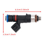 1 Piece OEM Fuel Injector 0280158154 Compatible with 2007 2008 GMC Acadia Enclave Saturn Outlook Vue