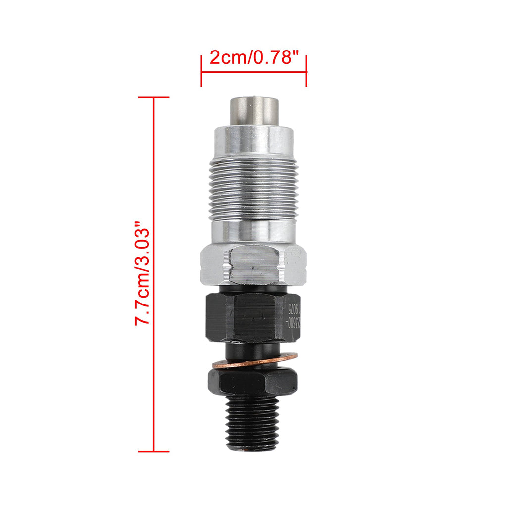 Toyota Land Cruiser HZJ 1990-2007 Six Fuel Injectors OEM Part 23600-19075