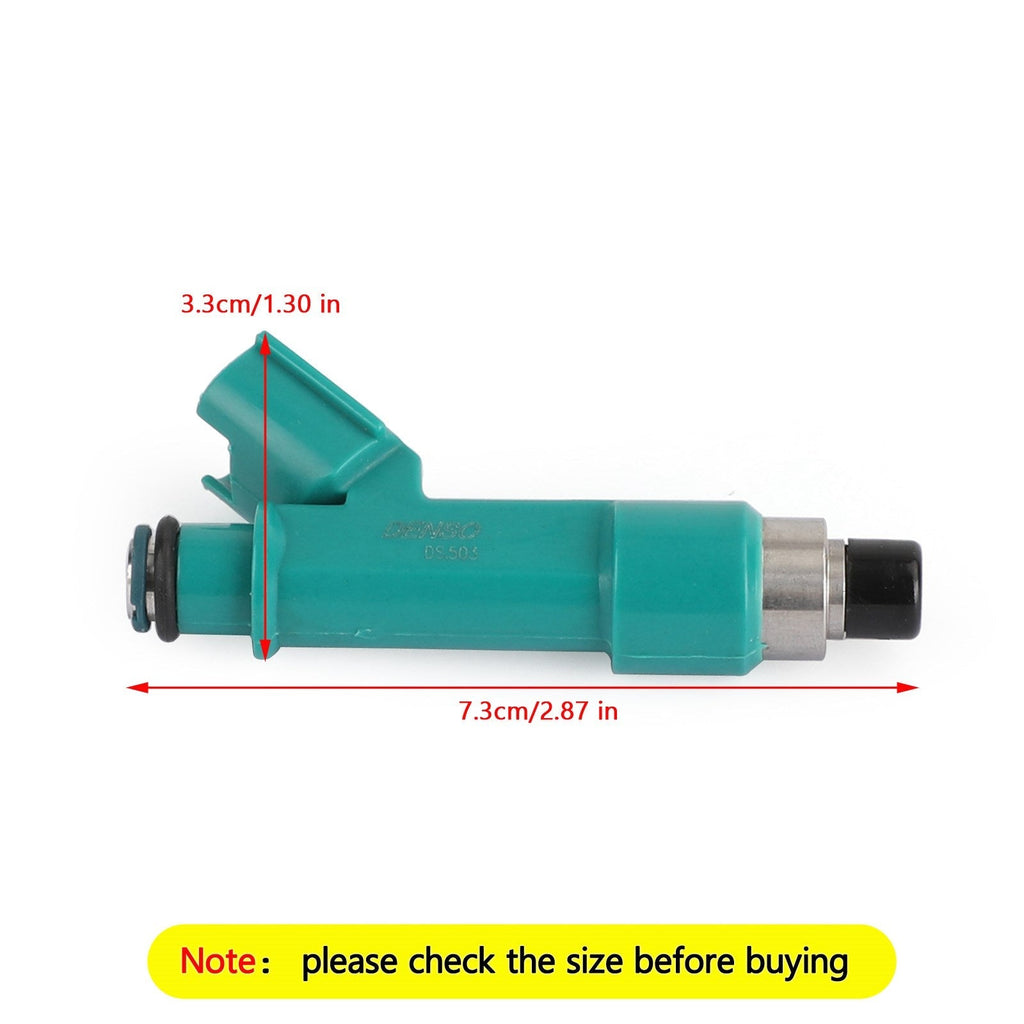 Single Fuel Injector Assembly for Toyota Corolla Camry Rav4 Solara Scion 2.4L 23250-28080