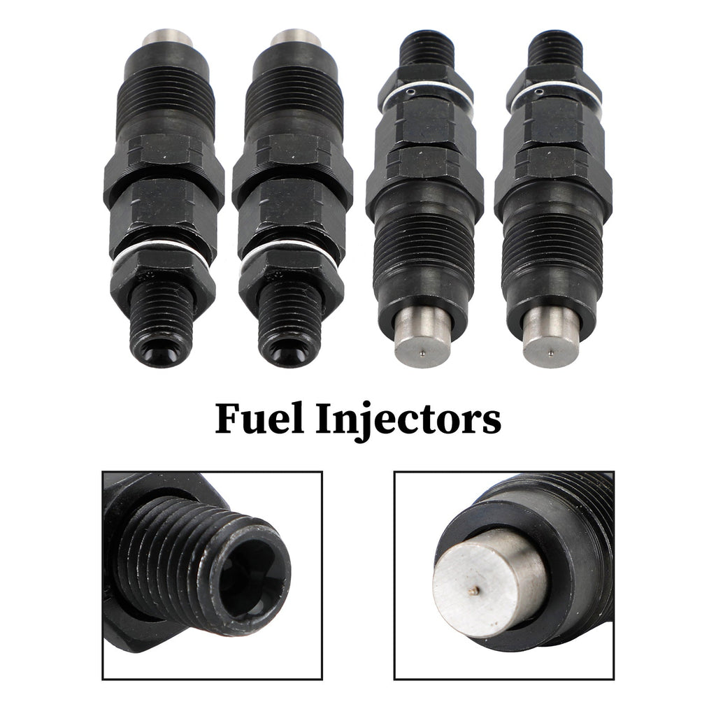 4PCS Fuel Injectors MD196607 Mitsubishi L200 Pickup 2.5TD 4D56T K74 1996-2006