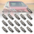 16 Pack Rocker Arm Replacement Part for Ford Fiat Citroen Peugeot 2.0 TDCI 2.0 HDI 090369 1255011