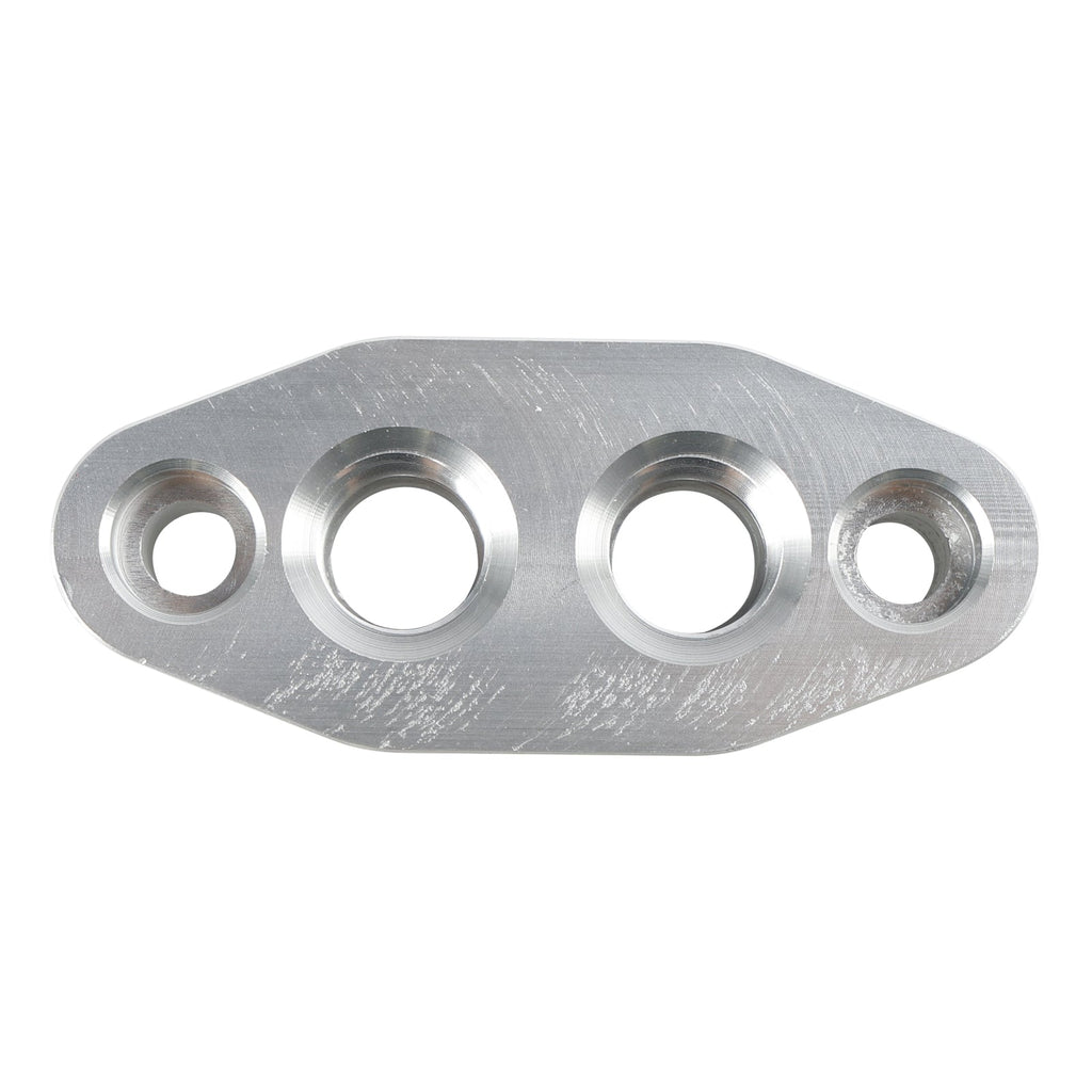 LS Engine Oil Cooler Adapter -6AN ORB Ports Pair In/Out Sandwich Plate 2 Pack