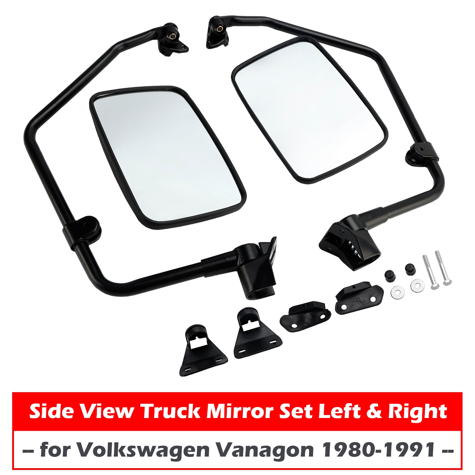 Volkswagen Vanagon 1980-1991 Driver & Passenger Side Mirror Kit