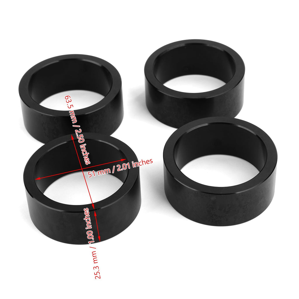 Honda ATV 2.5 Inch Lift Spacer Kit for Rancher Recon 230 250 300 350 400 420