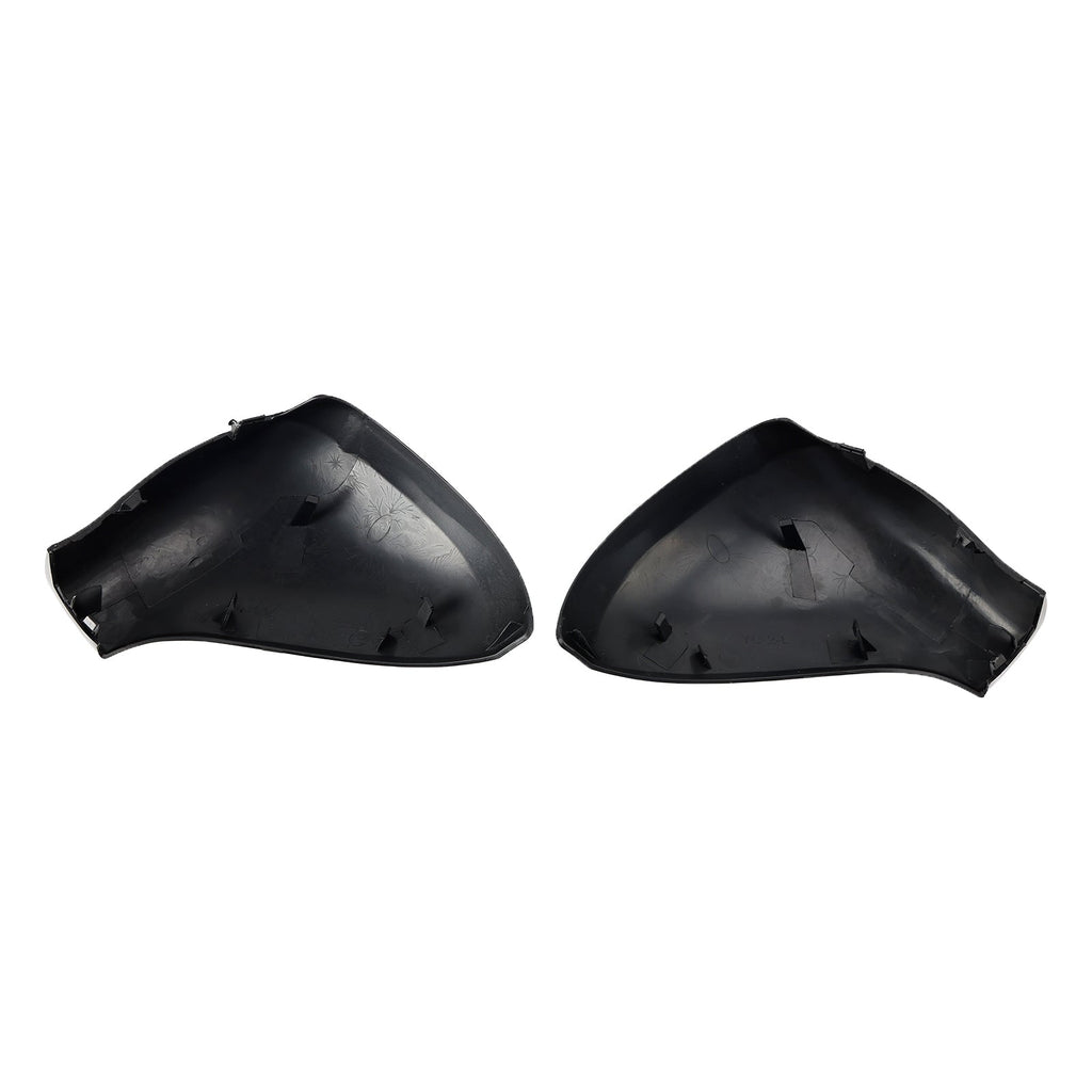Bright Black Rearview Mirror Housing Covers Peugeot 207 Hatchback 2006-2015 9680194877