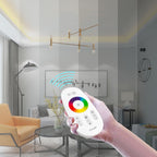 RF Wireless Touch Control Remote for 12V 24V RGBW LED Light Strip Dimmer